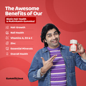 Biotin Hair Health and Multivitamin Gummies
